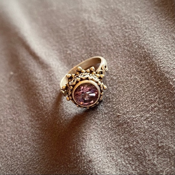 Tiger Mountain Sterling Silver Amethyst Ring - Picture 2 of 7